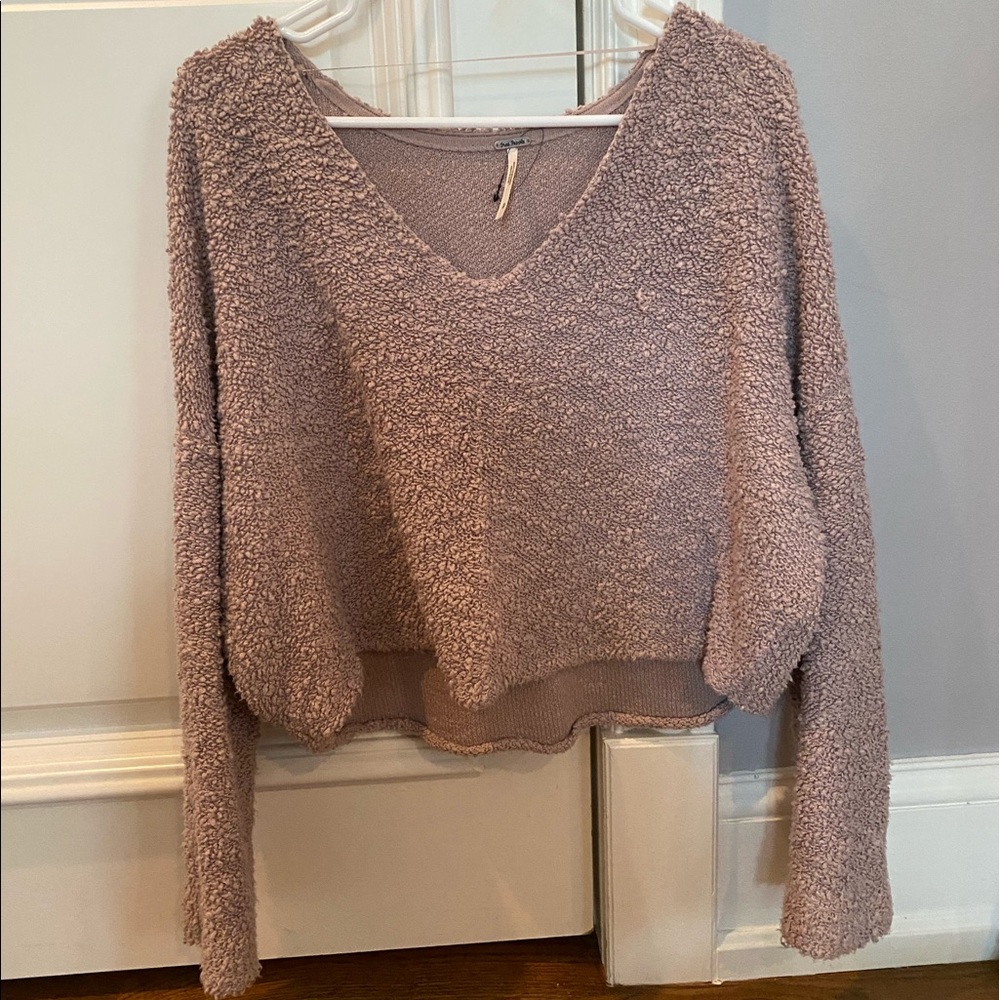 Mauve Free People Sweater